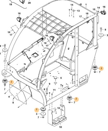 rubber mount