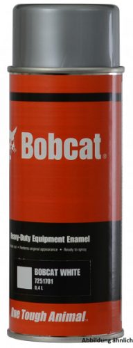 Bobcat  white spray