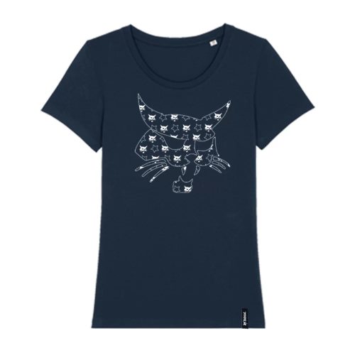 ORGANIC TEE LADY Navy M